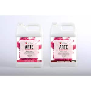 2 Gal. - Arte Crystal Clear Epoxy Resin For Thin Coating And Encasing of Smaller Objects