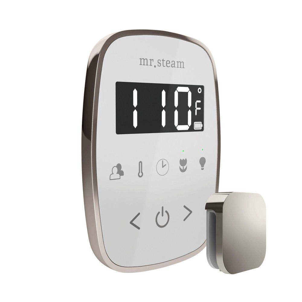 TempoFlex Steam Shower Control and Steamhead in White Polished Nickel price history on PriceWatchPro
