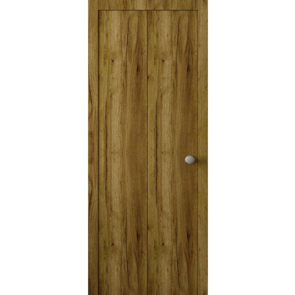 3011 36 in. x 96 in. Sold Core Antique Oak Color Wood Bi-fold Door with Hardware price history on PriceWatchPro