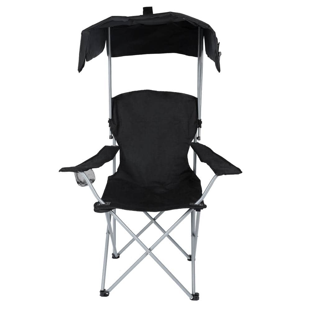 Canopy Lounge Chair with Sunshade for Camping, Hiking, Travel, and Other Ou