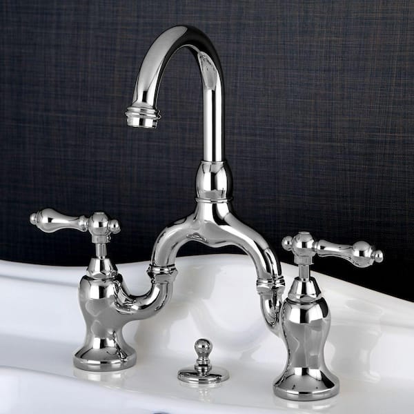 Polished Chrome Kingston Brass Widespread Bathroom Faucets Hks7991al C3 600 
