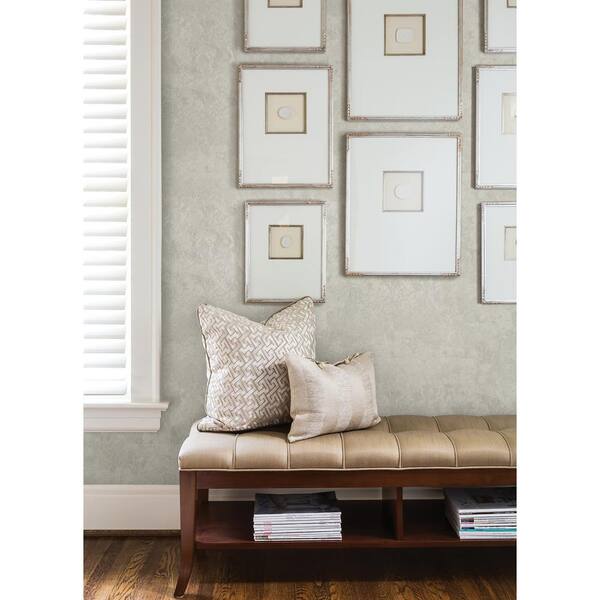 Francesca Silver Texture Wallpaper Sample