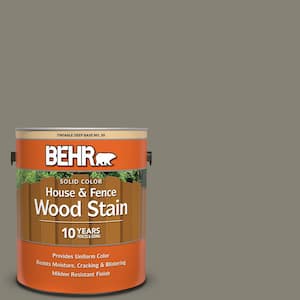 1 gal. #SC-144 Gray Seas Solid Color House and Fence Exterior Wood Stain