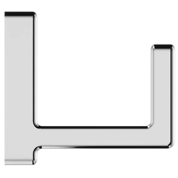 Deckard Single Robe Hook in Polished Chrome