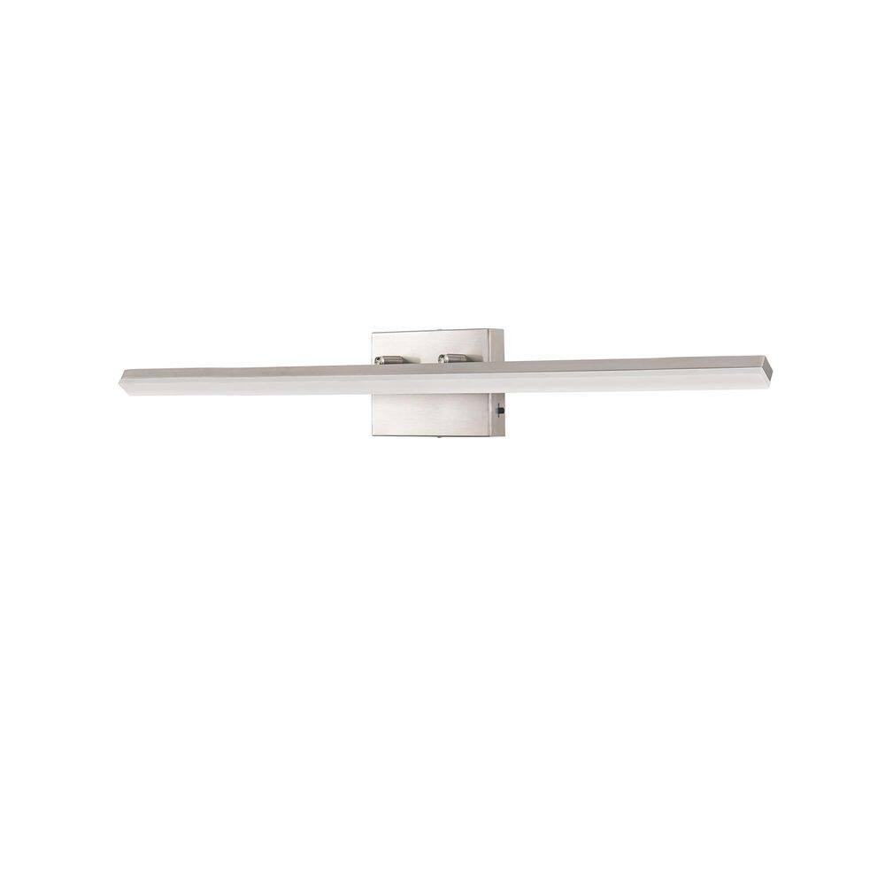 36 in. Brushed Nickel LED Vanity Light Bar, Dimmable, 3CCT Adjustable, Metal & Acrylic, 20W price history on PriceWatchPro