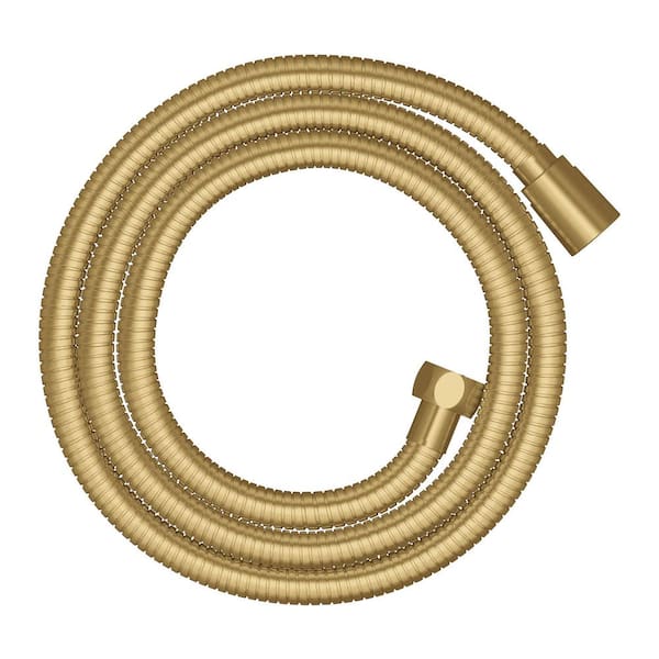 Universal 59 in. Metal Twist-Free Shower Hose in Brushed Cool Sunrise
