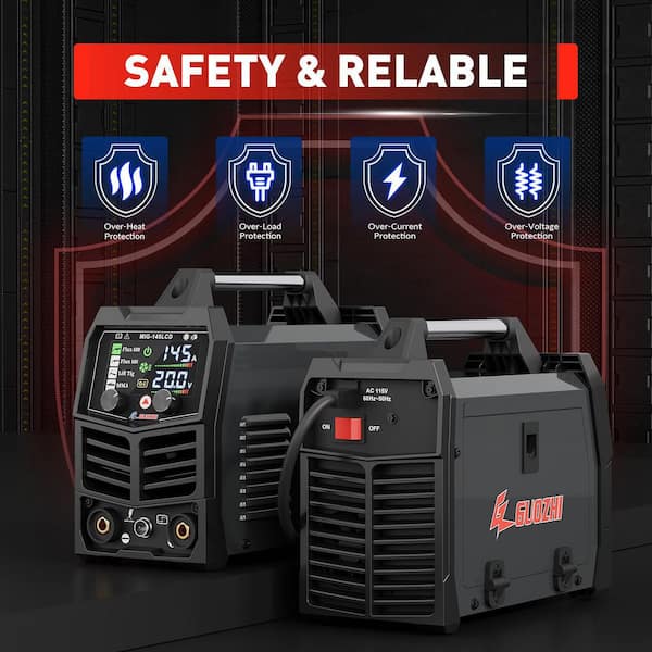 MYWISH 3-in-1 145 Amp 110 Volts Electric (AC) Multi-Process MIG