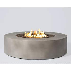 36 in. W 50,000 BTU Round Outdoor Propane Gas Fire Pit Table