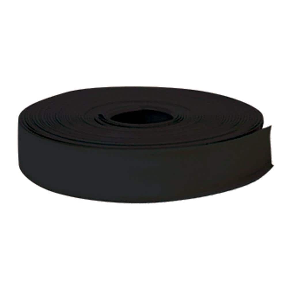 JR Products Premium 1 in. x 100 ft. Roll Vinyl Insert in Black 