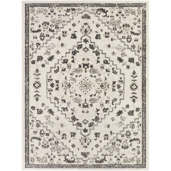 Lykos Cream 5 ft. x 7 ft. Area Rug