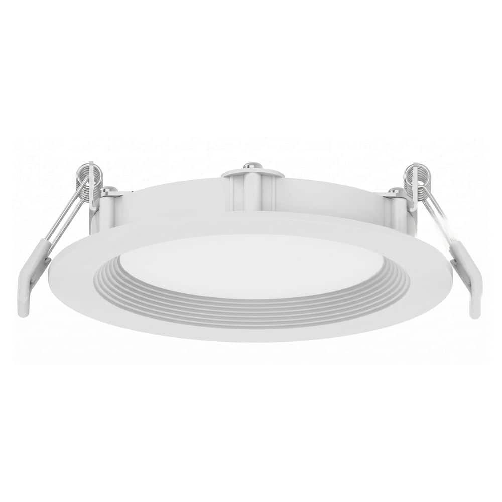 8 in. 100-Watt Equivalent 1900 Lumens Integrated LED White Baffle Recessed Downlight, 5CCT, Dimmable 1 Pack price history on PriceWatchPro
