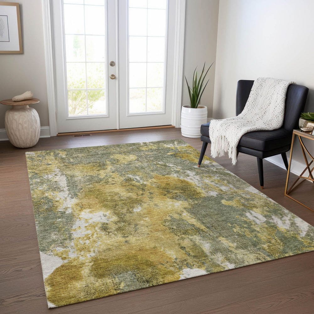 Chantille Machine Washable Indoor/Outdoor Abstract ACN1756 Taupe 3 ft. x 4 ft. Area Rug price history on PriceWatchPro