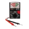 Gardner Bender GBT-500A Analog Battery Tester - Tests 1.5V Button To 22.5V Photo, AA/AAA/9V/12V & More, With Test Leads