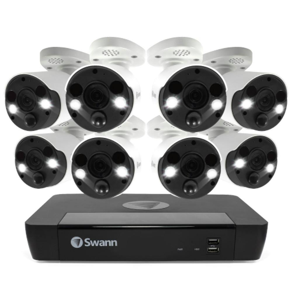 Swann 8Channel 4K 2TB Surveillance System with 8 Cameras SWNVK
