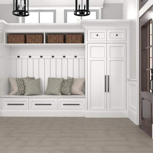D_Segni Mud 8 in. x 8 in. Glazed Porcelain Floor and Wall Tile (10.32 sq. ft./Case)