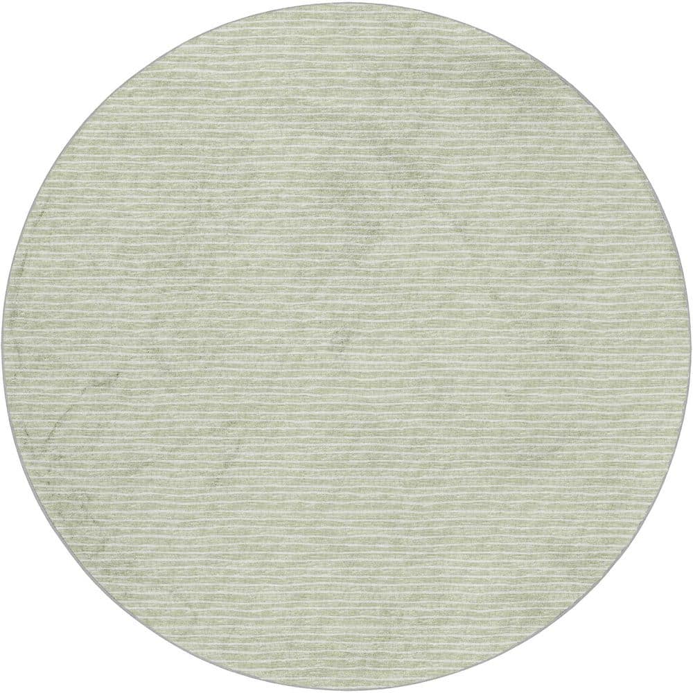 Dream Shag Premium Machine Washable Abstract ADS138 Mist 8 ft. x 8 ft. Round Rug price history on PriceWatchPro