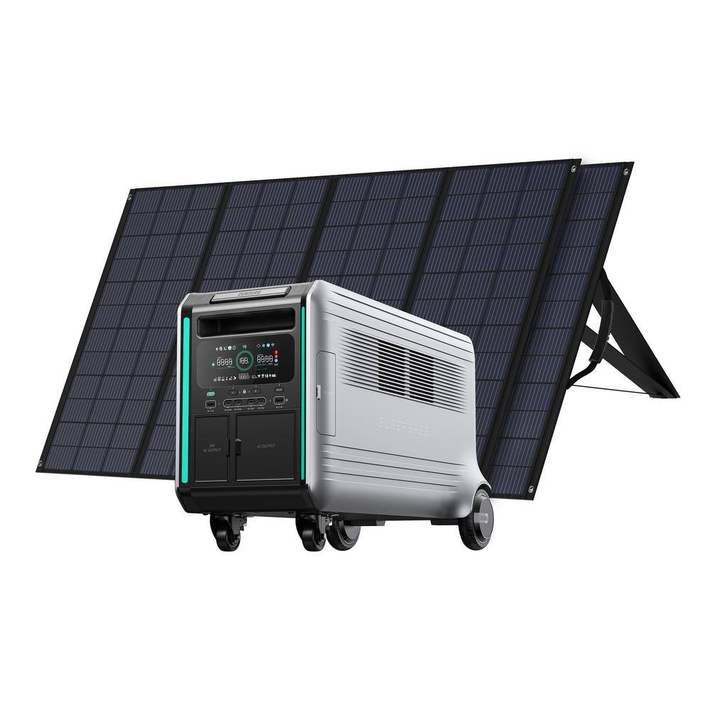 Zendure 3800W Output/6600W Plug and Play Solar Generator w/Dual Voltage