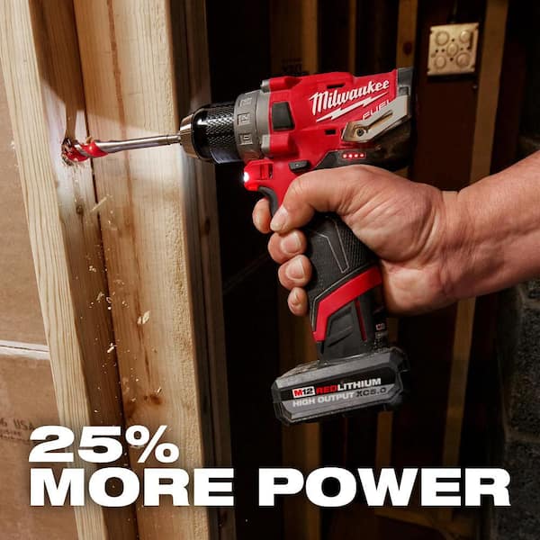 Milwaukee - M12 12-Volt Lithium-Ion XC High Output 5.0 Ah Battery Pack