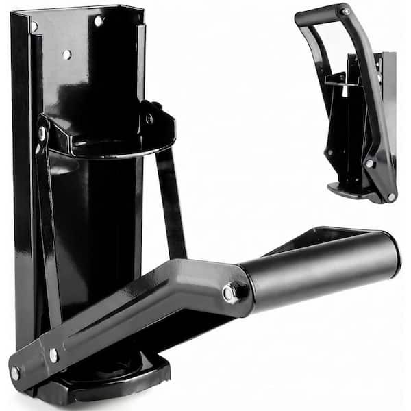 16 oz Aluminum Can Crusher Wall Mounted Heavy Duty All-Steel Construction with Cushion Handle and Bottle Opener