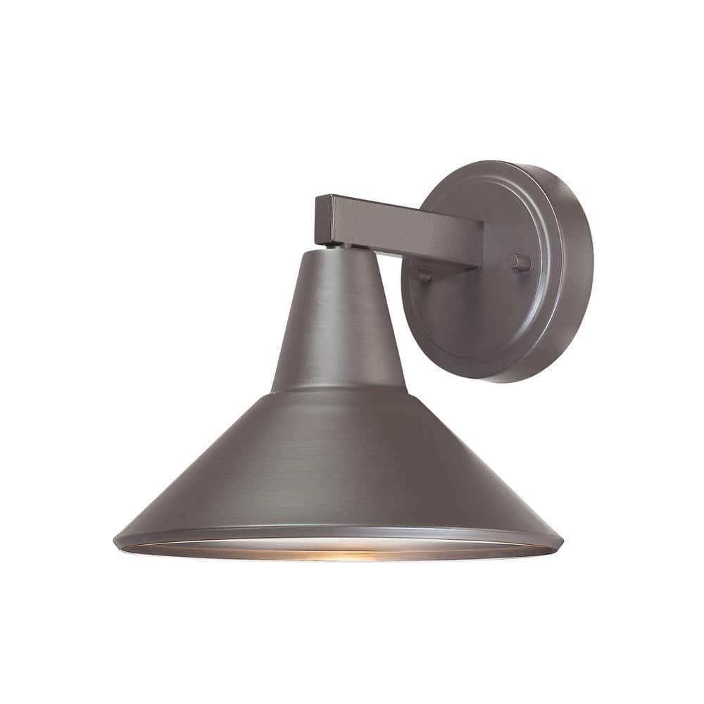 Bay Crest 8.25" Dorian Bronze Outdoor Wall Sconce
