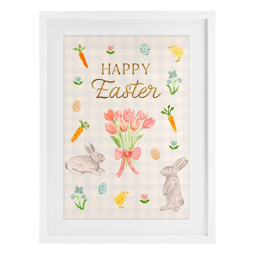 Stupell Industries Happy Easter Soft Spring Compilation by Juliet