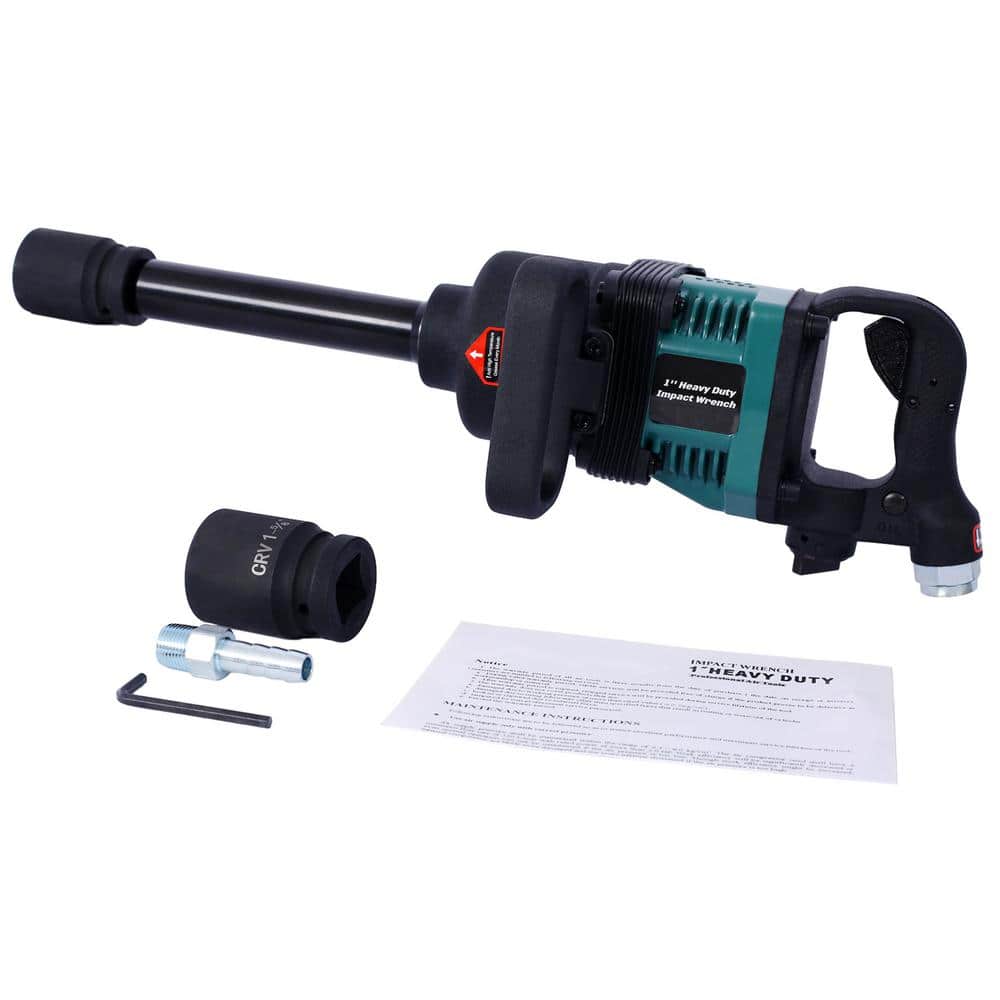 1 in. Industrial Air Impact Wrench Gun Long Shank Pneumatic Truck with 38 mm and 41 mm Socket price history on PriceWatchPro