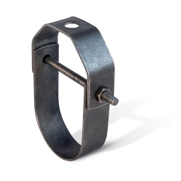 PLUMBFLEX 4 in. Clevis Hanger for Vertical Pipe Support in Standard Uncoated Steel