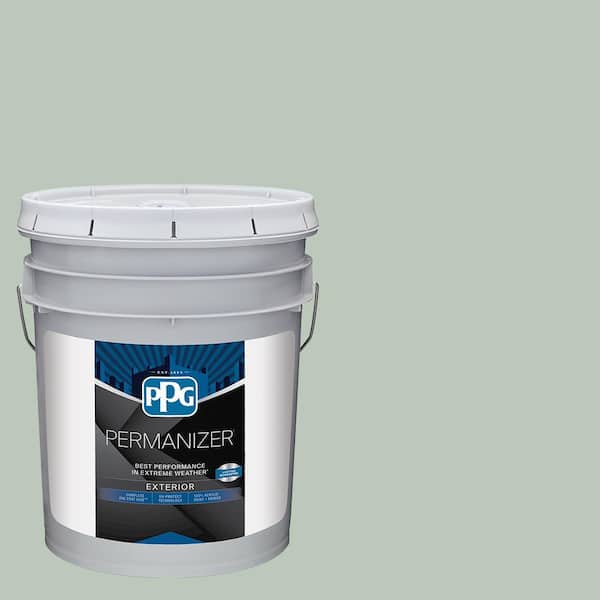 PERMANIZER 5 gal. PPG10-30 Niagara Mist Semi-Gloss Exterior Paint