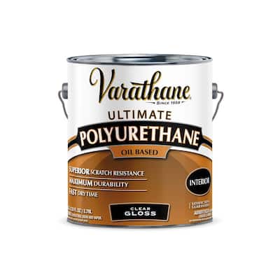 Varathane 1 Gal. Clear Gloss Oil-Based Interior Polyurethane
