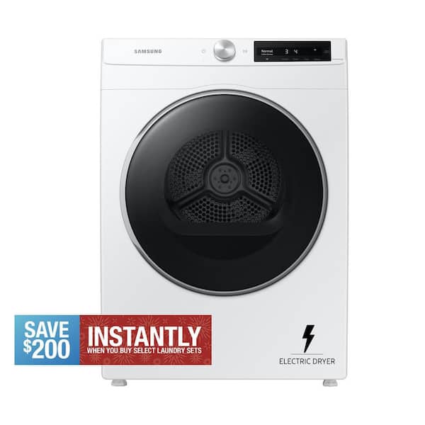 4.0 cu. ft. Smart Dial Electric Dryer with Sensor Dry