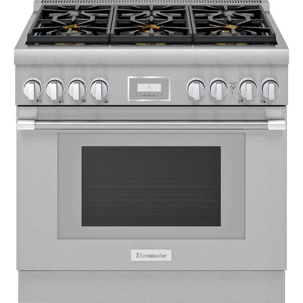 thermador 6 burner gas range