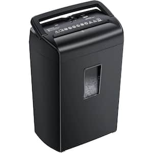 8-Sheet Micro Cut Paper Shredder 5.5-Gal Paper Shredder for Home Use for Credit Card Staple Clip with Transparent Window