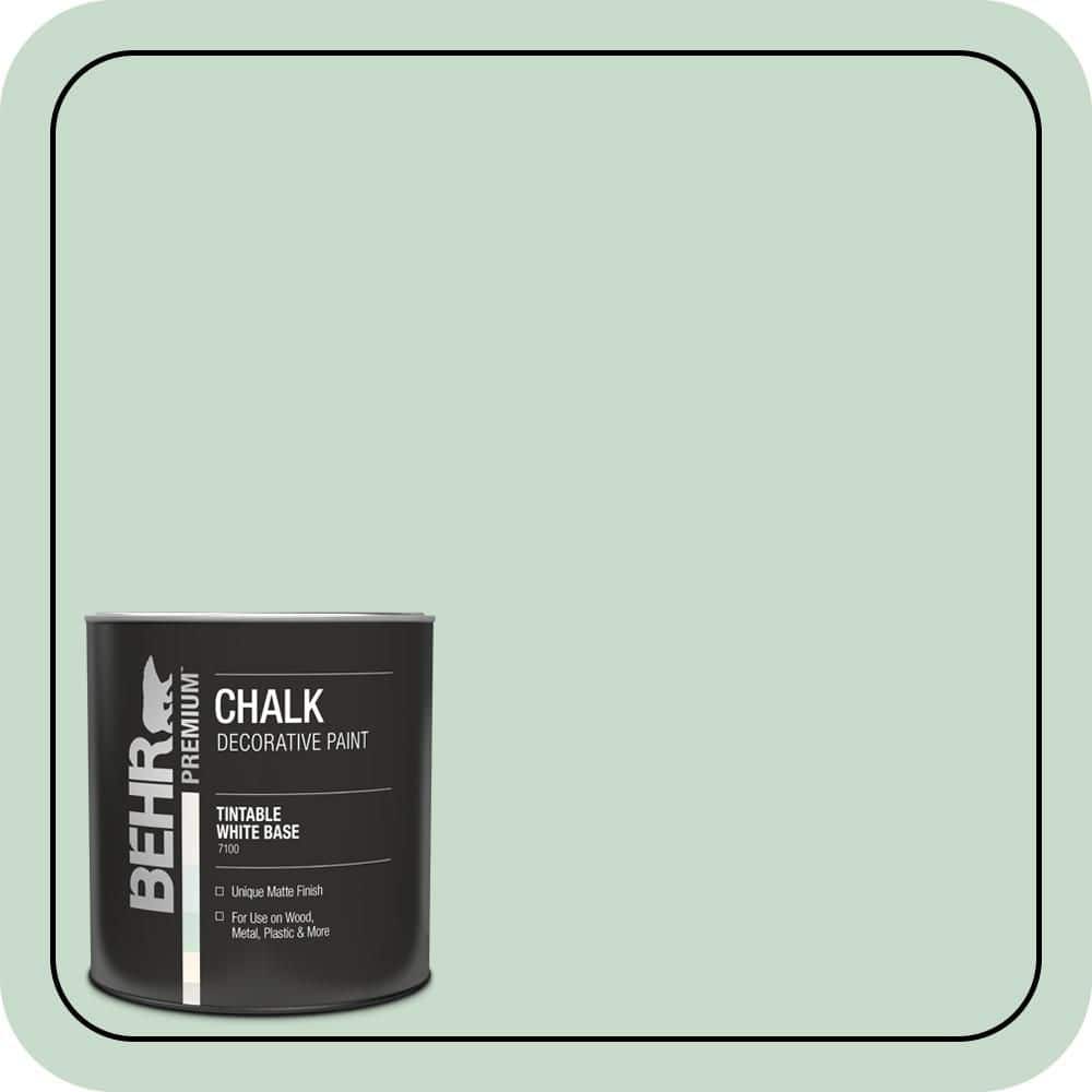 BEHR PREMIUM 1 qt. #BCP25 Egg Blue Interior Chalk Decorative Paint