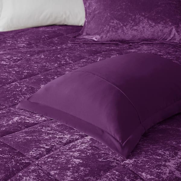 Louis Vuitton Violet Luxury Brand Fashion Bedding Set Bedspread Duvet Cover  Set
