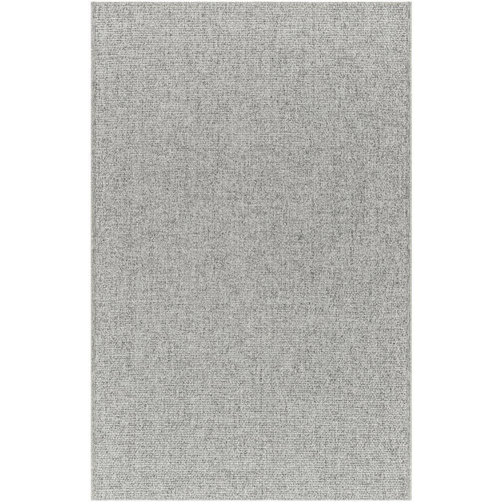 Surya Birdie Grey Solid 5 ft. x 7 ft. Indoor/Outdoor Area Rug BORD2302