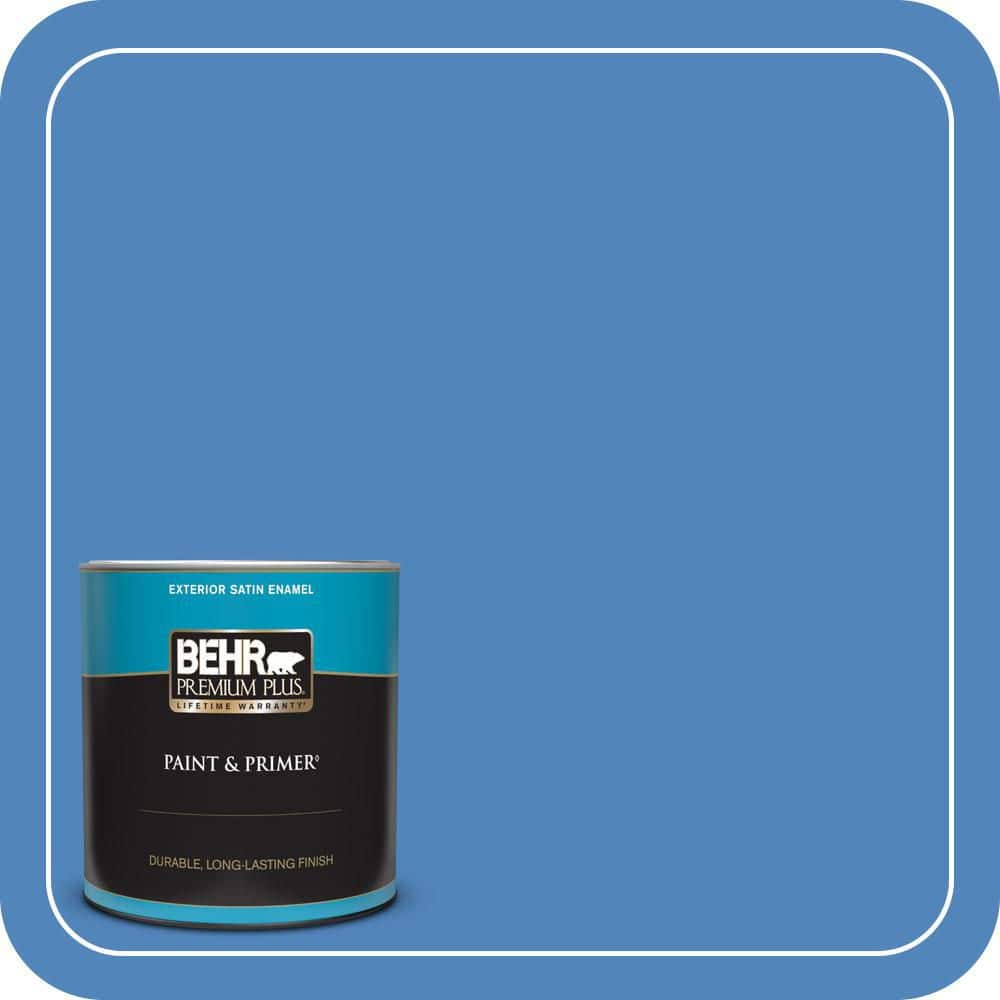 1 qt. #570B-6 Handsome Hue Satin Enamel Exterior Paint & Primer price history on PriceWatchPro