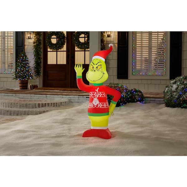 Grinch and Max shops Inflatable