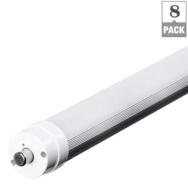 Feit Electric 46-Watt 8 ft. Linear Tube T8 Cool White LED Light Bulb (8-Pack)