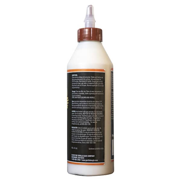 Gorilla Glue 18oz. Wood Glue. Color: White / Cream. Assembled Product  Weight Is 1.36 lb 