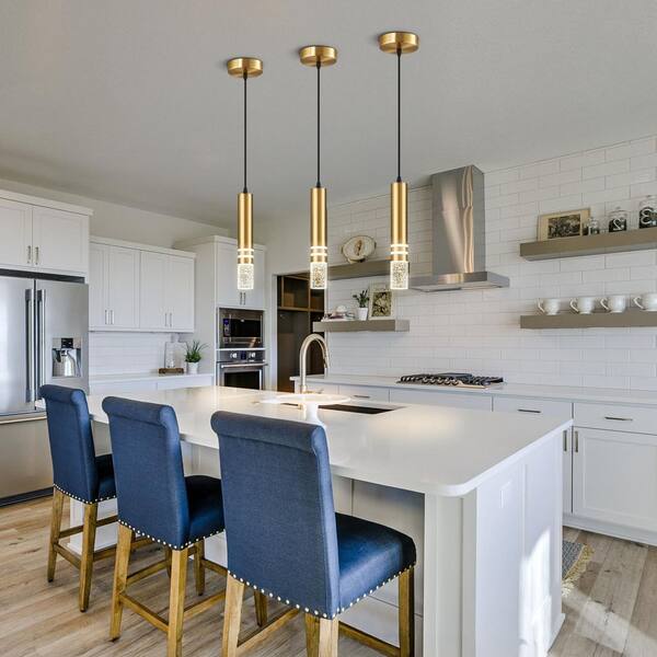 ZHLWIN Home Lighting 6W 2-Light Gold 2-Pack Modern Crystal