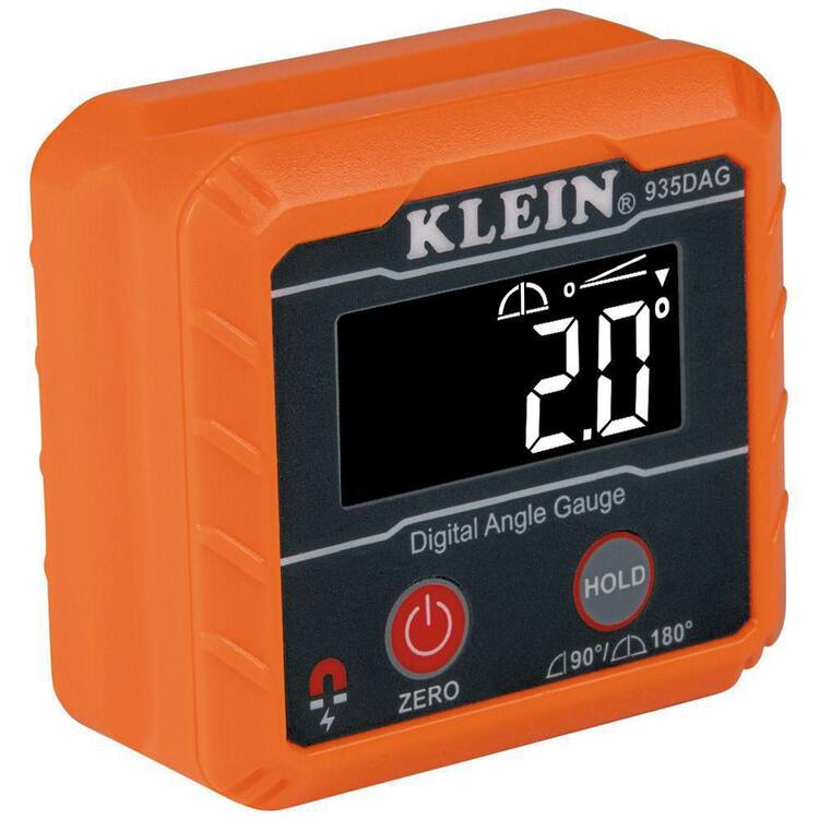 Klein Tools Digital Angle Gauge and Digital Leveler, Magnetic Mount