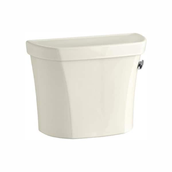 Wellworth 1.28 GPF Single Flush Toilet Tank Only in Biscuit