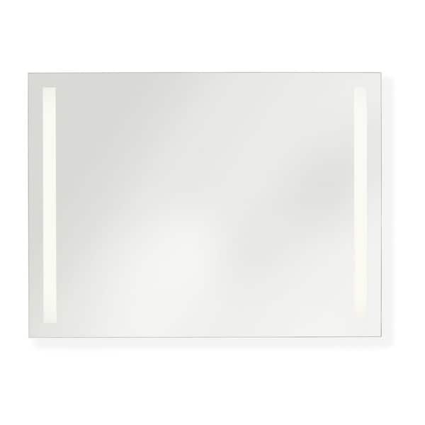 Lustro 48 in. x 36 in. Bright White Integrated LED Illuminated Dimmable Vanity Light Mirror