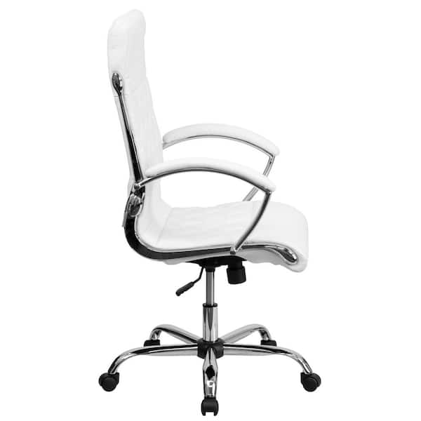 flash furniture white chair