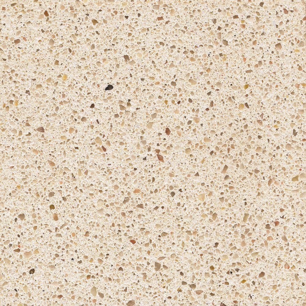 Silestone 2 in. x 4 in. Quartz Countertop Sample in Blanco City SS-Q0070 -  The Home Depot