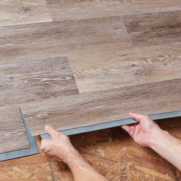 Luxury Vinyl Plank Flooring, Island Taupe Laminate Flooring