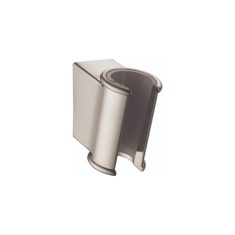 Polished Nickel Modern Wall-Mount Handshower Holder