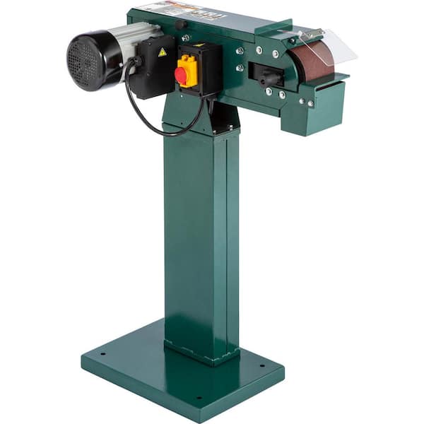 4 in. x 48 in. 2-Wheel Metal Belt Grinder/Sander
