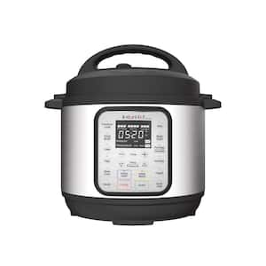 3 qt. Stainless Steel/Black Duo Plus Mini Electric Multi-Use Pressure Cooker