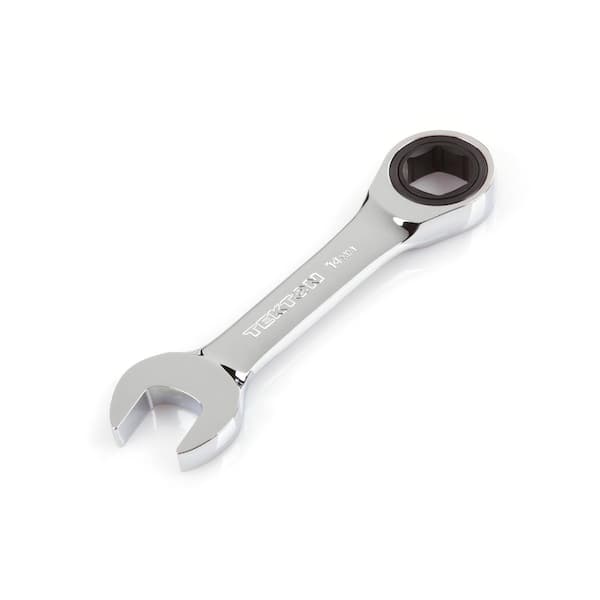 TEKTON 14 mm Stubby Ratcheting Combination Wrench